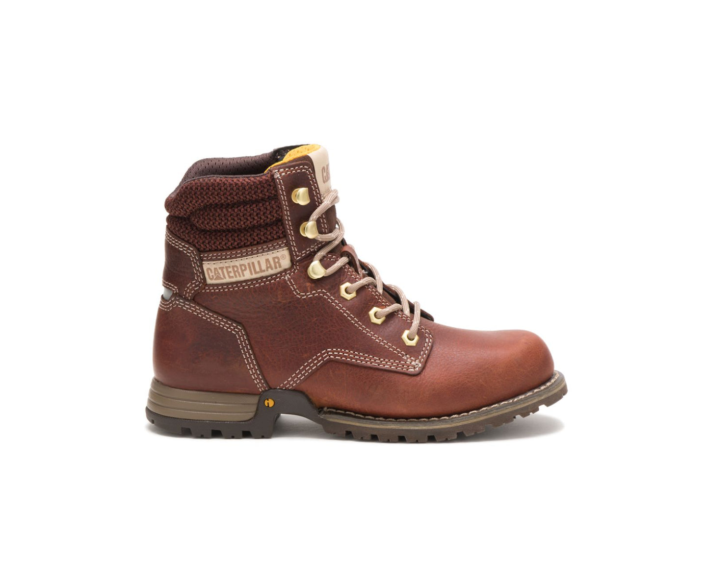 Bota de trabajo Caterpillar Paisley de 6" para mujer (P51001 - Tawny - Punta blanda)
