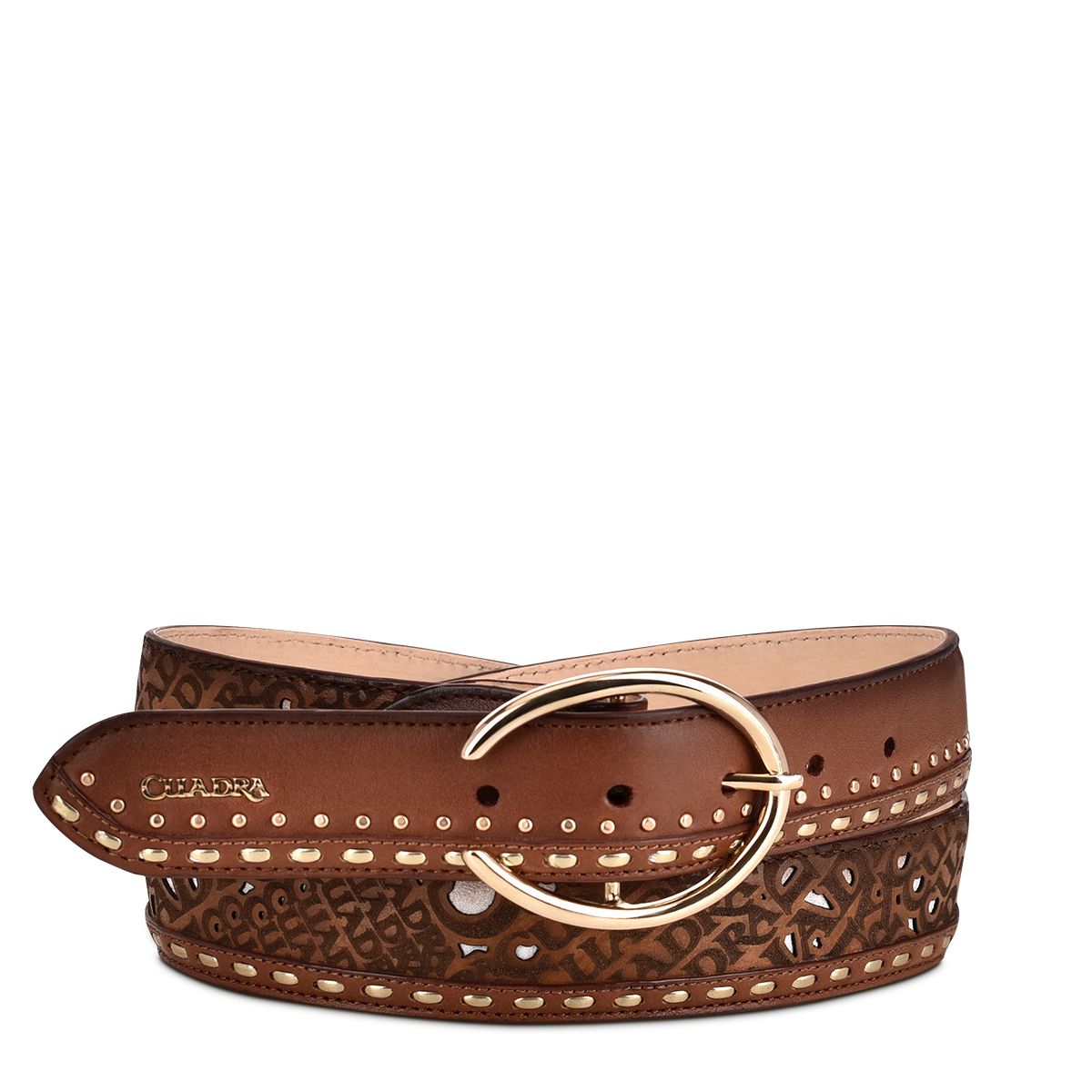 Cuadra Women's Belt CD997RS (Maple Woven)