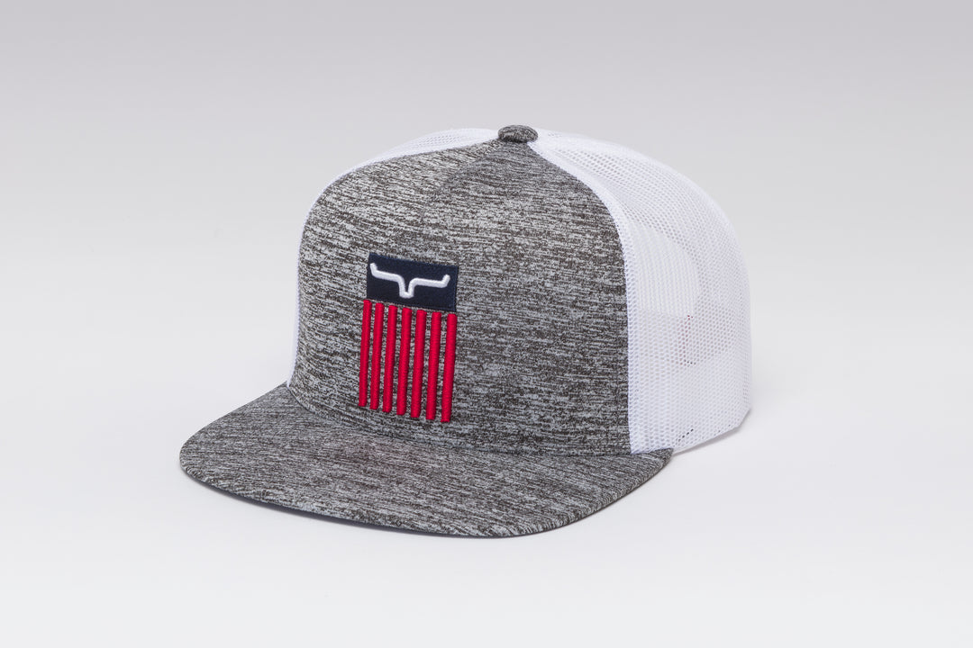 Gorra de camionero Kimes Ranch Cody (gris jaspeado)