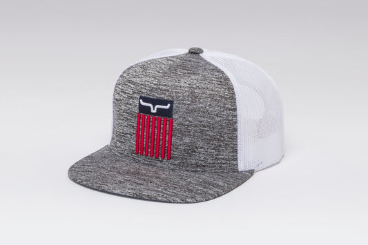 Kimes Ranch Cody Trucker Snapback (Grey Heather)