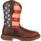 Men's Rebel by Durango Steel Toe Flag Western Flag Boots (DB020)