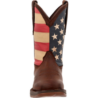 Botas vaqueras Rebel by Durango Patriotic sin cordones para hombre (DB5554)