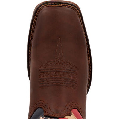Botas vaqueras Rebel by Durango Patriotic sin cordones para hombre (DB5554)