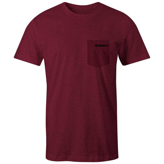 Hooey "Guadalupe" Cranberry T-Shirt (HT1509RD)
