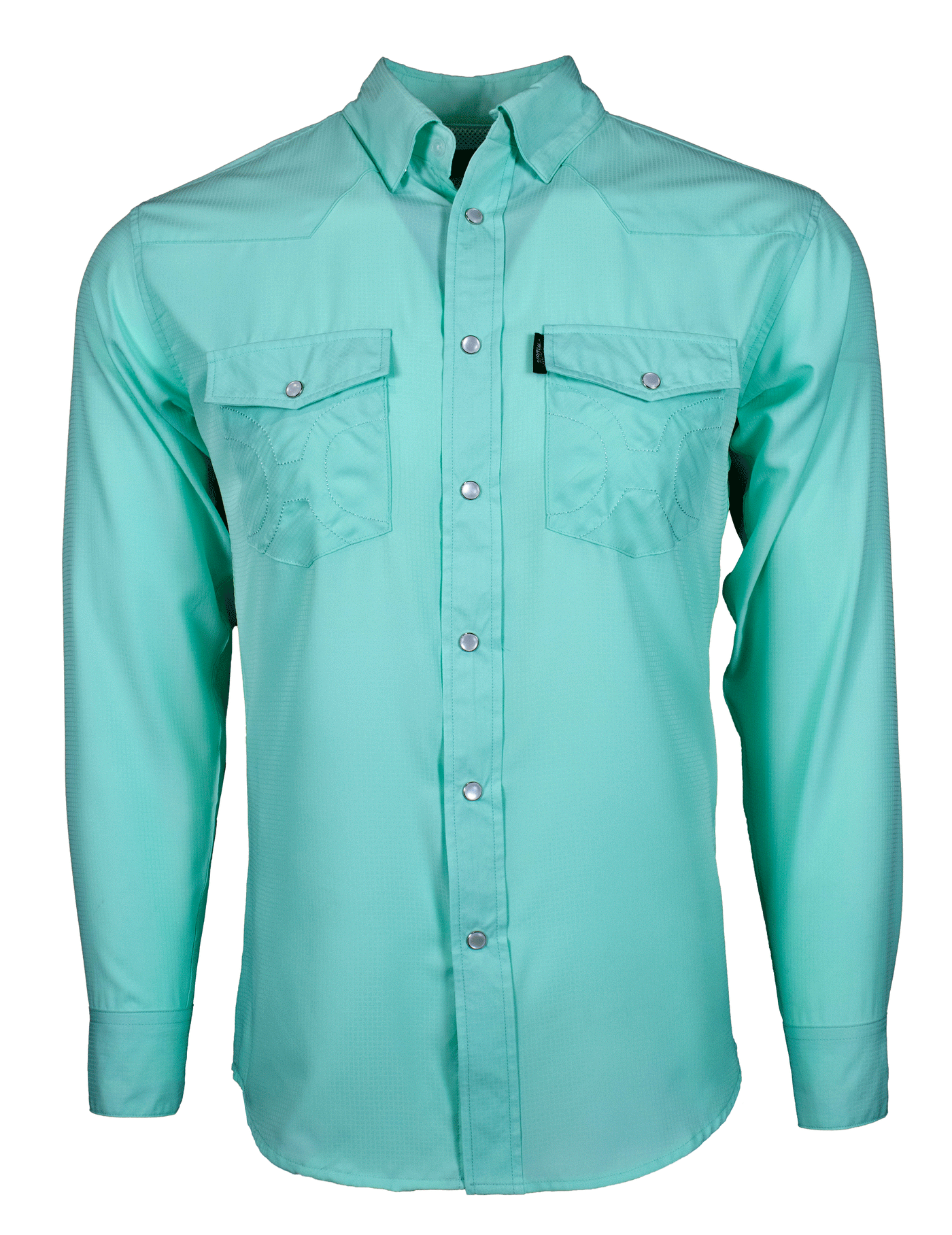 Hooey "Sol" Sea Foam Long Sleeve Shirt (HT1612TL)