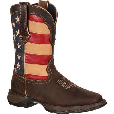 Botas vaqueras Lady Rebel de Durango Patriotic para mujer (RD4414)