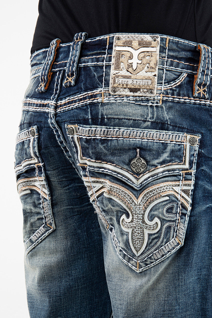 Vaqueros rectos Quency J210 para hombre de Rock Revival