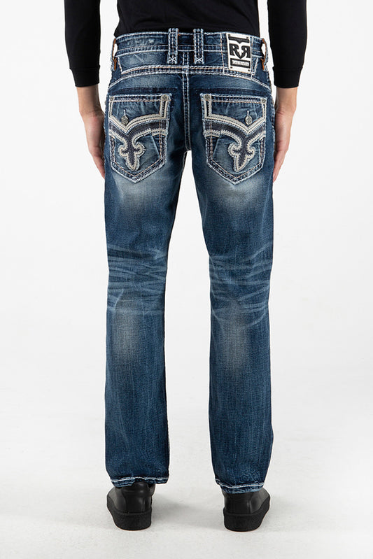 Rock Revival Men's Tabby J201 Straight Jeans