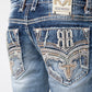 Rock Revival Men's Raelyn J200R Straight Jeans