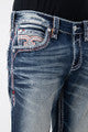 Rock Revival Men's Tyrone J201R Straight Jeans