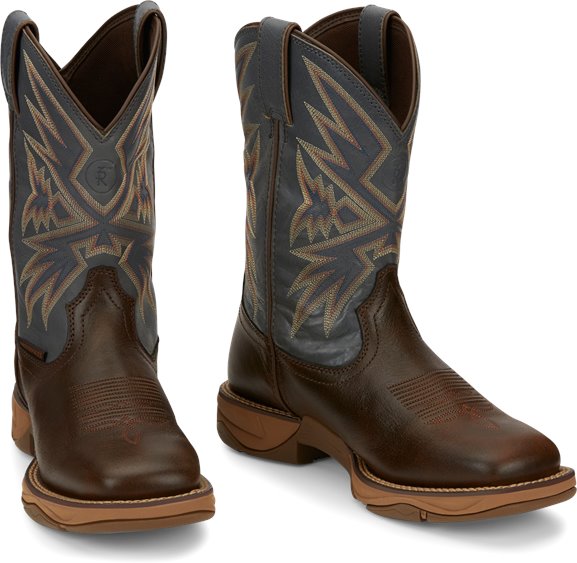 Tony Lama Men's Bartlett 11" Waterproof Work Boots (RR3358 / Coffee)
