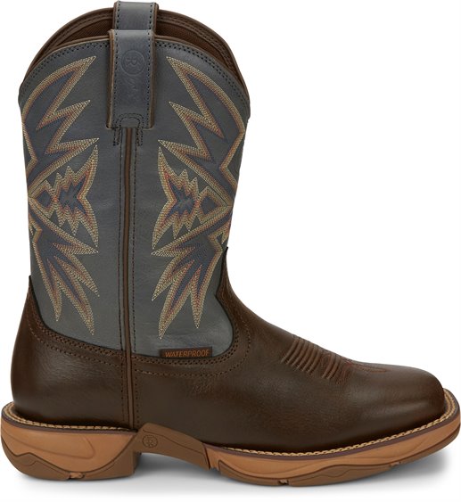 Tony Lama Men's Bartlett 11" Waterproof Work Boots (RR3358 / Coffee)