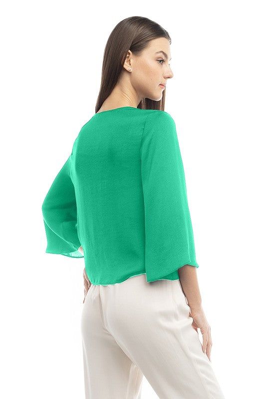 Naked Zebra Women's Shirt (EB117119 / Peridot)