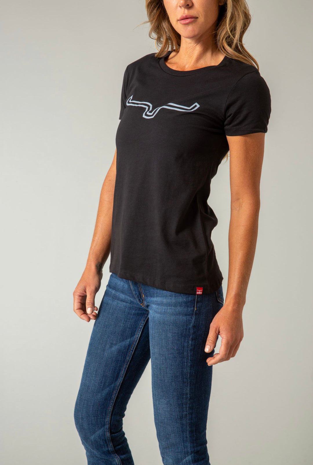 Kimes Ranch Ladies Outlier T-Shirt (Vintage Black)