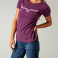 Kimes Ranch Ladies Outlier T-Shirt (Vintage Purple)