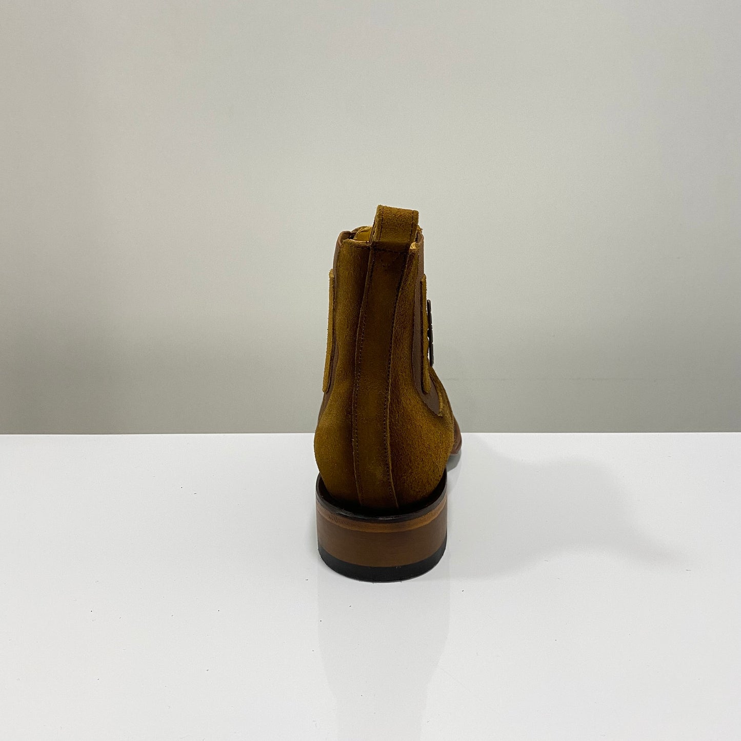 Botas Chelsea de ante Quincy para hombre (Q82BC6331 - Tostado)