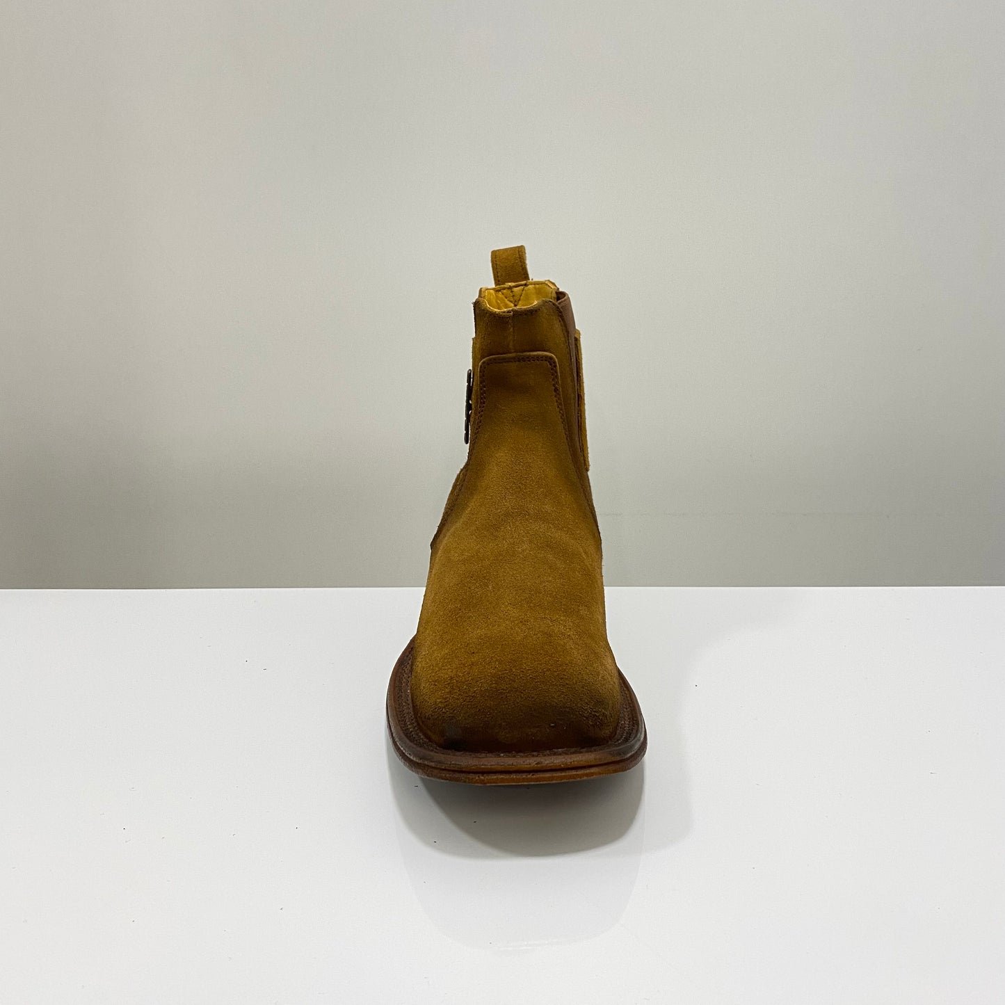 Botas Chelsea de ante Quincy para hombre (Q82BC6331 - Tostado)