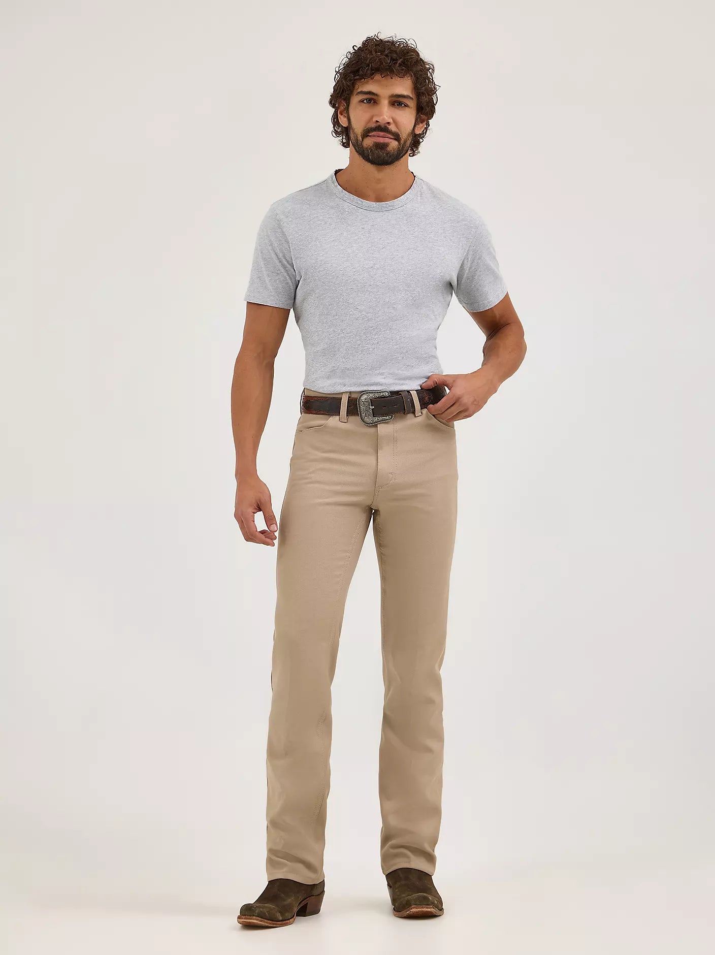 Vaqueros de vestir Wrangler Wrancher (00082BH/Beige)