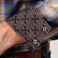Roper Men's Long Sleeve Snap Ranch Plaid Western Shirt (03-001-0278-1052 BR)