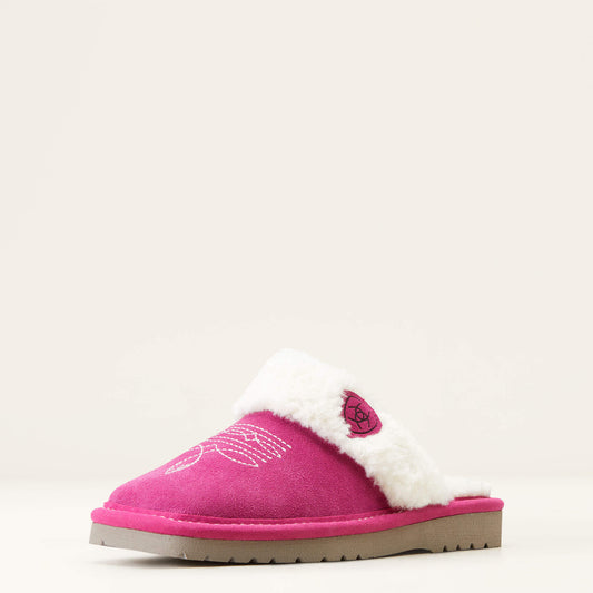 Ariat Women's Jackie Square Toe Slipper (#2829-660 Very Berry Pink)