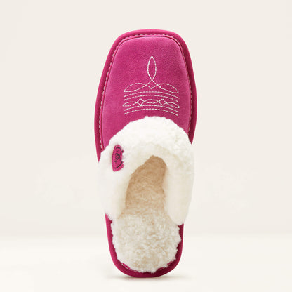 Pantuflas de punta cuadrada Jackie de Ariat para mujer (#2829-660 Rosa baya)