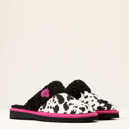 Pantuflas de punta cuadrada Jackie de Ariat para mujer (n.° 2830-970 Pink Pony)