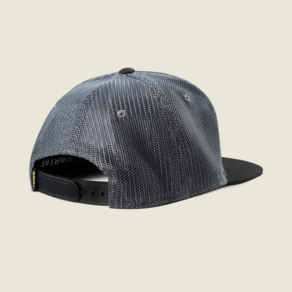 Ariat Men's Work Leather Badge Snapback (A290001101 Black)