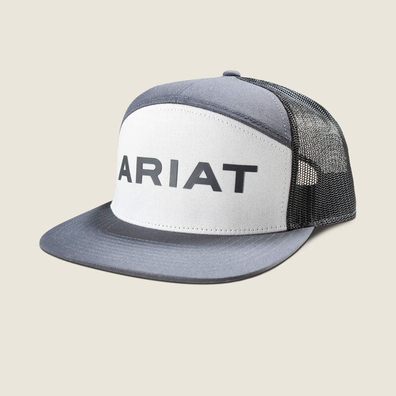 Ariat Men's Rubber Logo Snapback (A300092706 Grey)