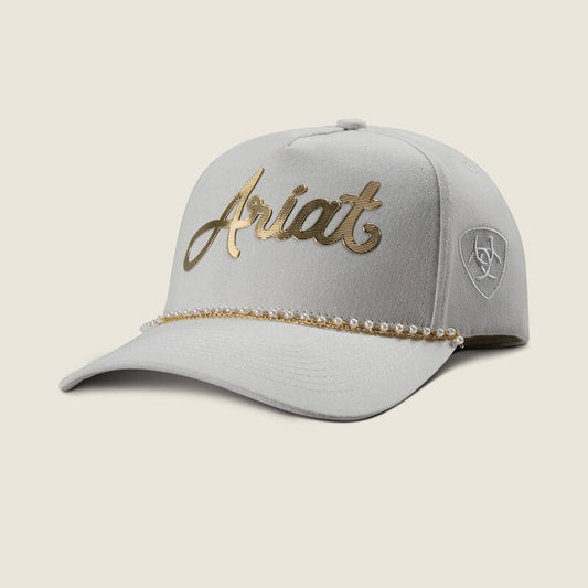 Ariat Women's Script With Pearl Rope Brim Snapback (A3000964146)
