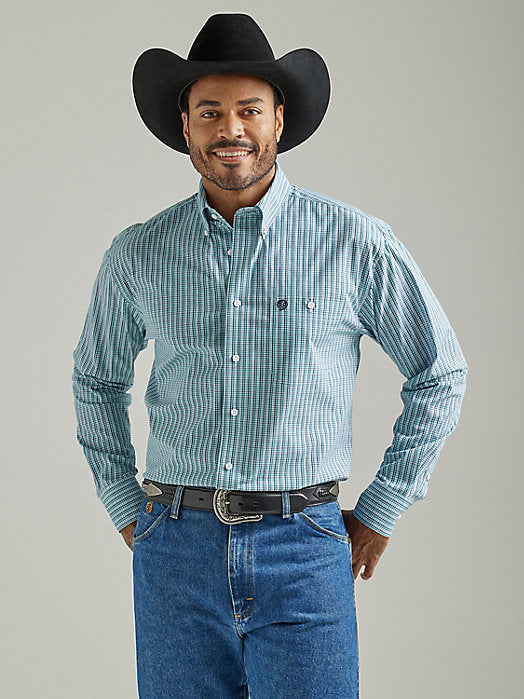 Wrangler Men's George Strait Collection Long Sleeve Shirt (112327804) – El Herradero Western Wear