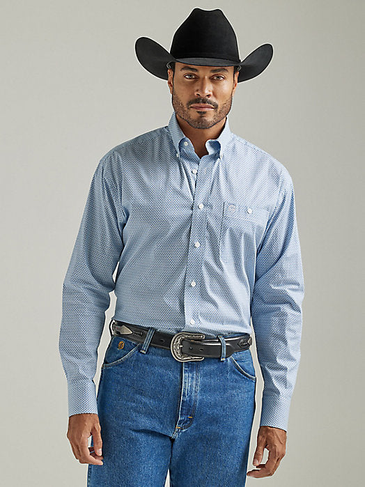 Wrangler Men's George Strait Collection Long Sleeve Shirt (112327826)