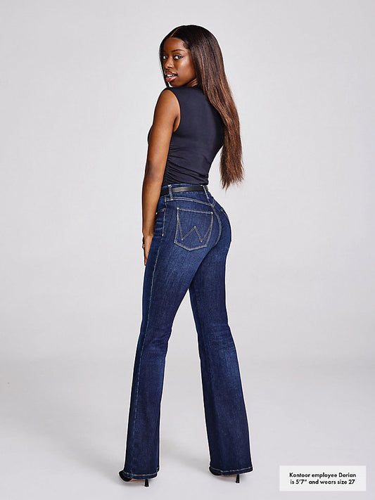 Wrangler Women's Bespoke High Rise Flare Jeans (112359280)