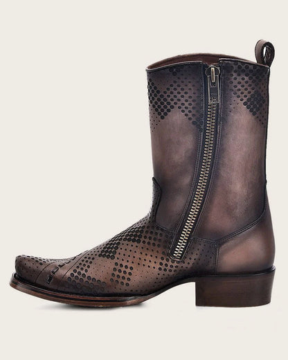 Botas urbanas de bovino marrón Cuadra para hombre (CU737/1J2URS - Res Crust Tornado Cafe)