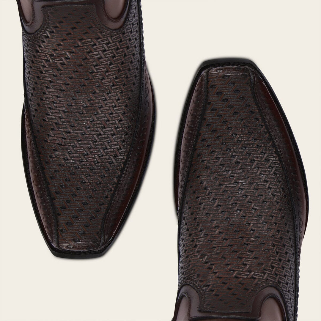 Cuadra Men's Dress Boot Decorated Honey Bovine (CU933/1J3LRS - Honey)