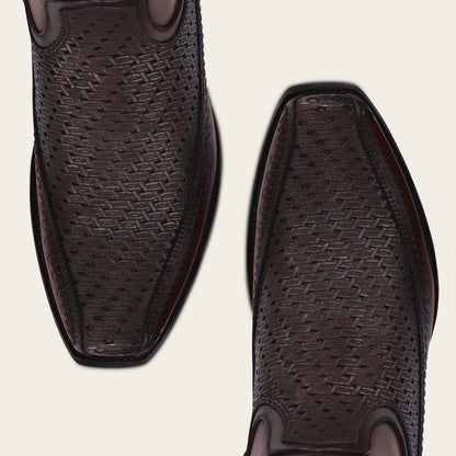 Cuadra Men's Dress Boot Decorated Honey Bovine (CU933/1J3LRS - Honey)