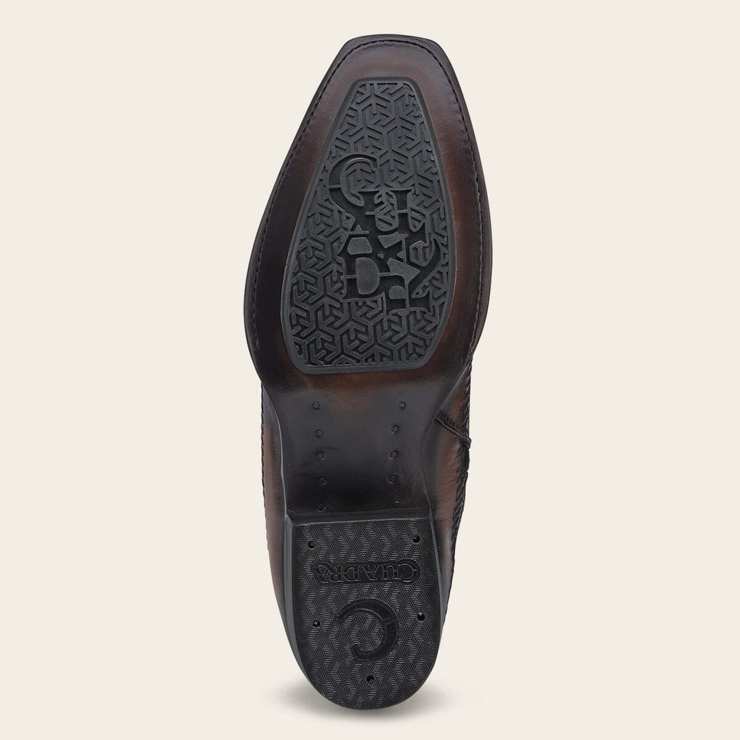 Cuadra Men's Dress Boot Decorated Honey Bovine (CU933/1J3LRS - Honey)