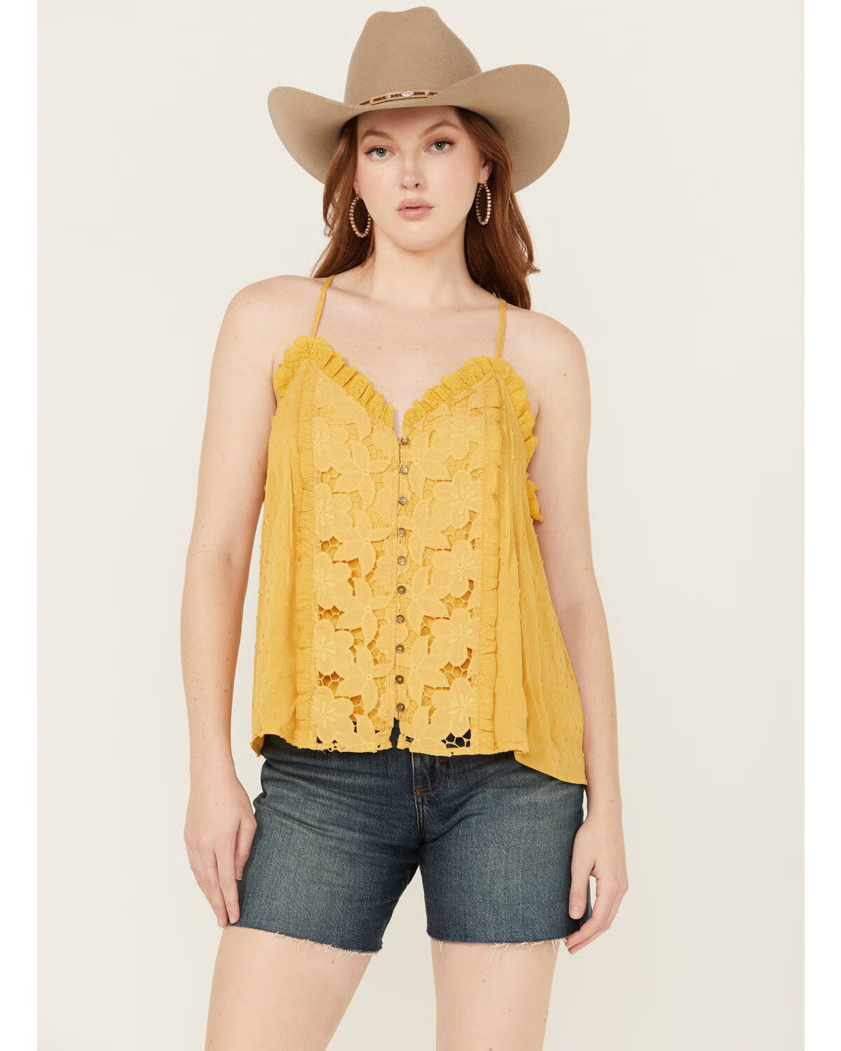 Camisola Miss Me (MT2865T / AMARILLO MOSTAZA)