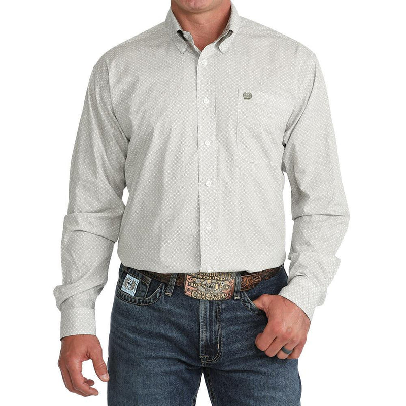 Cinch Men's Long Sleeve Shirt (MTW1106128 OLV)