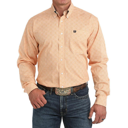 Cinch Men's Long Sleeve Shirt (MTW1106132 GLD)