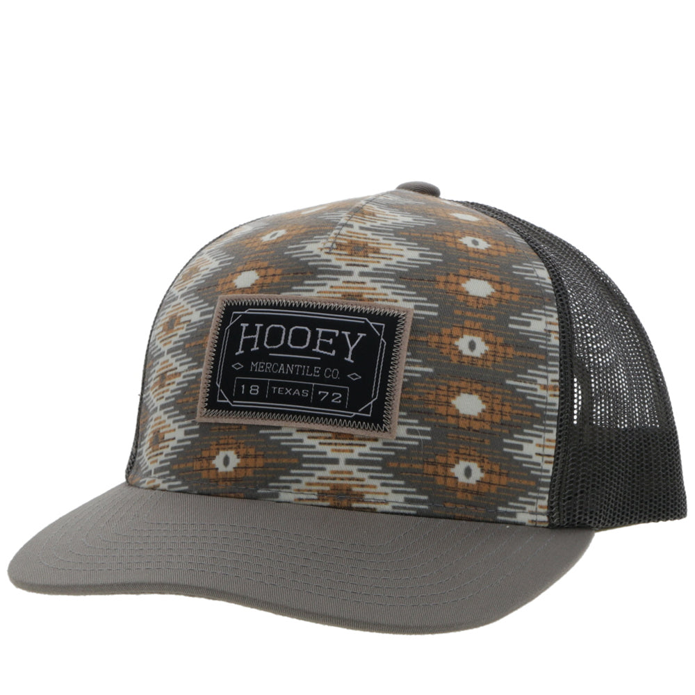 Gorra Hooey Doc Cream/Gris Snapback para hombre (2302T-CRGY)