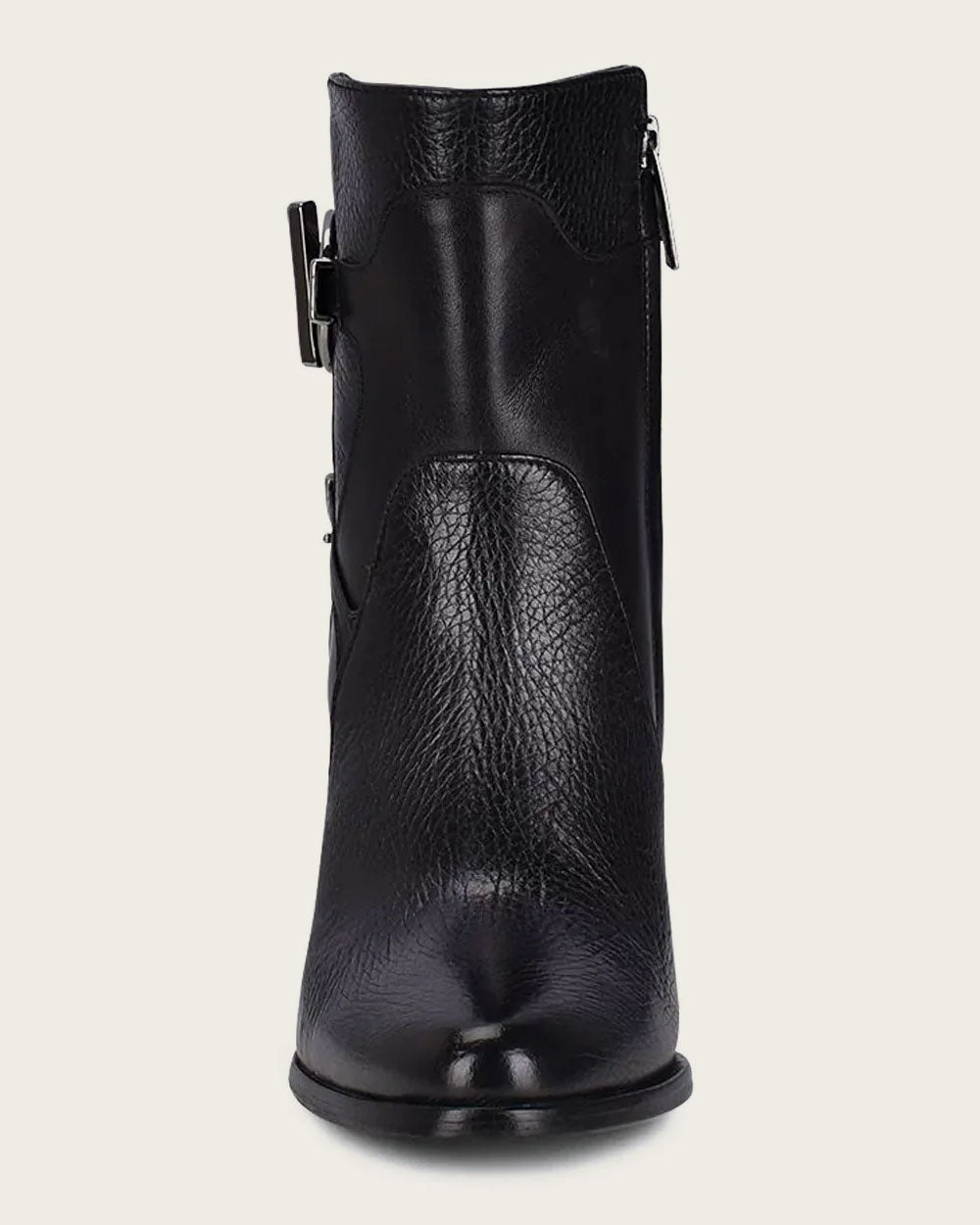 Franco Cuadra Women's Black Deer Ankle Boots (FC590/3G5VNTS - Black)