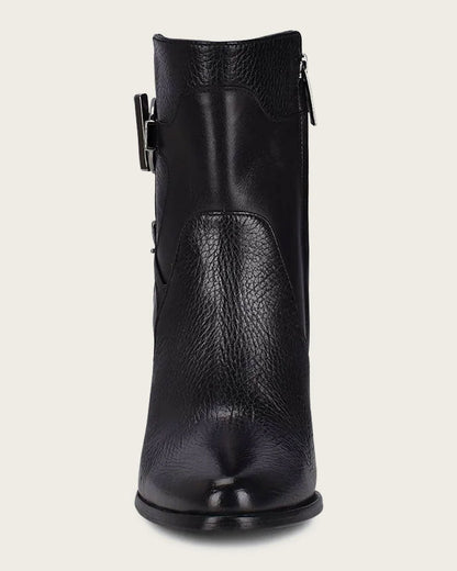 Botines Franco Cuadra de ciervo negro para mujer (FC590/3G5VNTS - Negro)