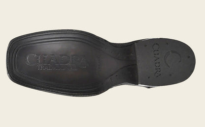 Botas Western Ultra Exóticas Cuadra para Hombre (CU678/3Z1OFY - Fuscus Belly Negro)