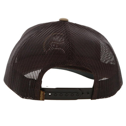 Hooey Youth "Strap" Roughy Tan/Brown Snapback (4031T-TNBR-Y)