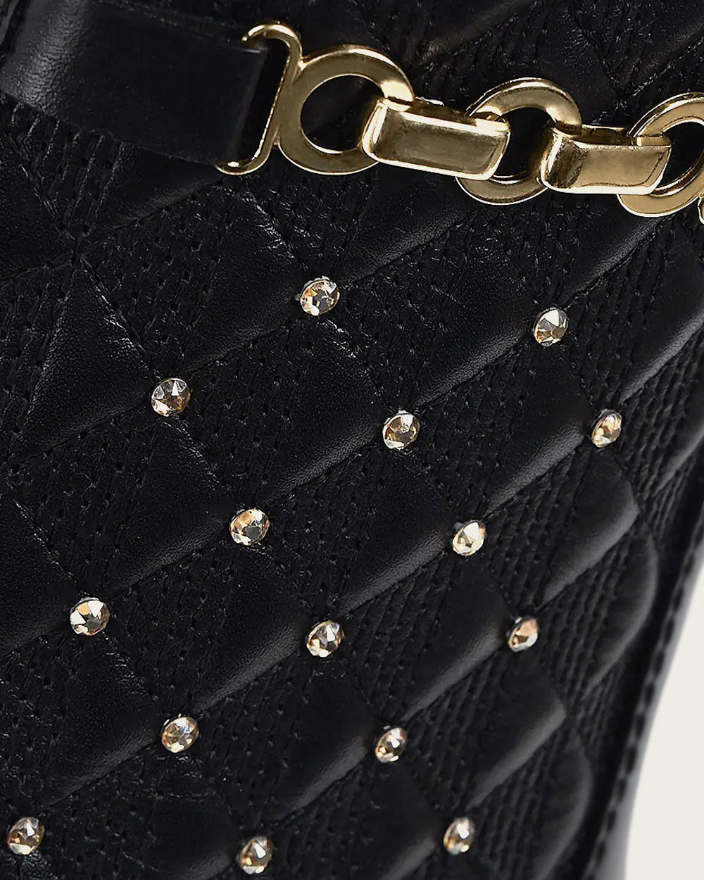 Franco Cuadra Women's Black Ankle Boots (FC582/4G8TSTS - Black)