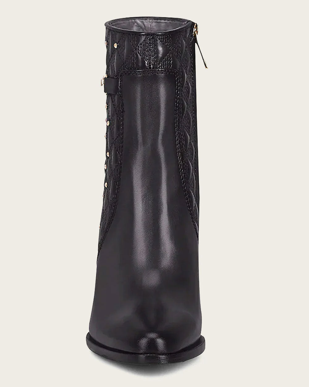 Franco Cuadra Women's Black Ankle Boots (FC582/4G8TSTS - Black)