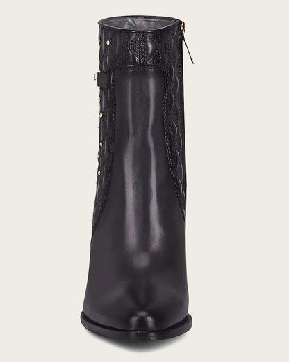 Botines negros Franco Cuadra para mujer (FC582/4G8TSTS - Negro)