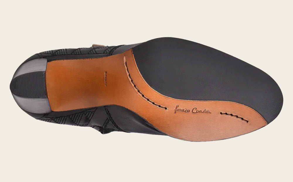 Franco Cuadra Women's Black Ankle Boots (FC582/4G8TSTS - Black)