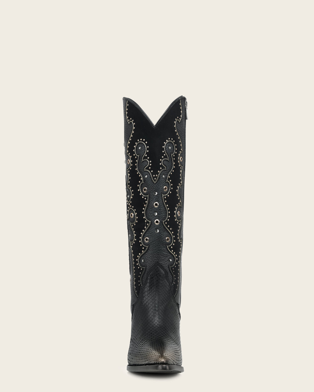 Cuadra Women's Tall Black Exotic Western Style Boot (CU869/4I14PH Black)