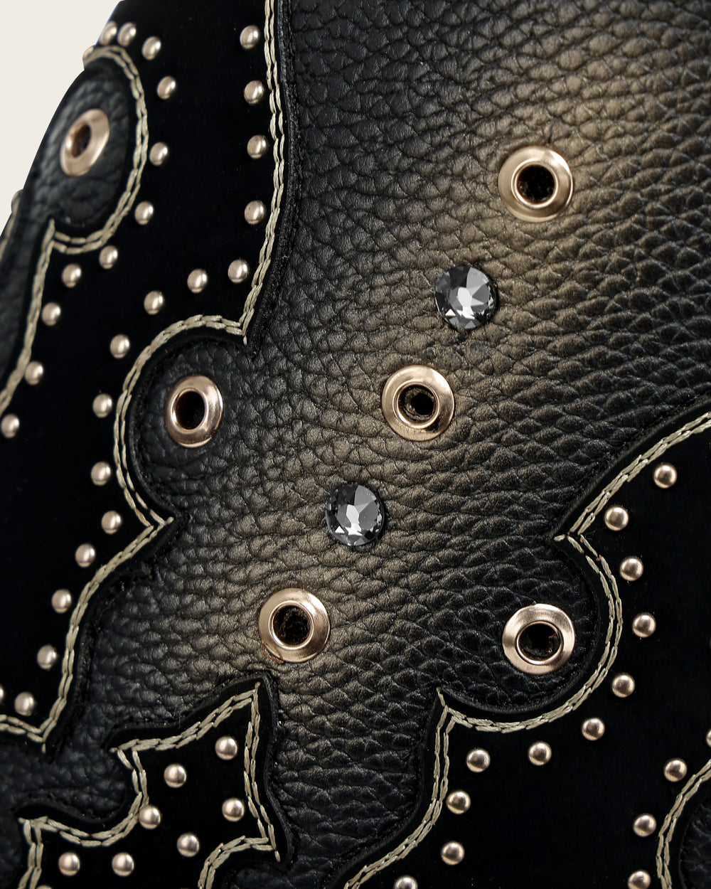 Cuadra Women's Tall Black Exotic Western Style Boot (CU869/4I14PH Black)